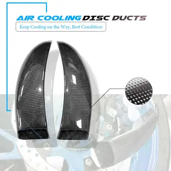 Монтажен комплект Въздуховоди на Спирачното охлаждане От въглеродни влакна Система от Въздуховоди, Въздушно Охлаждане, За Ducati Hypermotard 950 RVE 2020